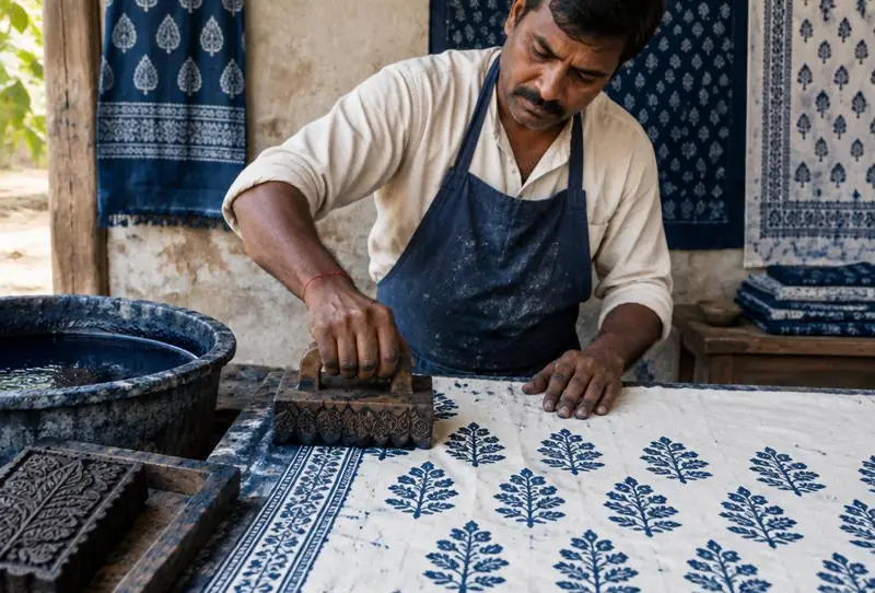Indigo & Wood: The Ancient Art of Block Printing