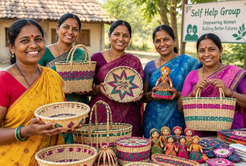 How Women Self-Help Groups Are Reviving Village Crafts